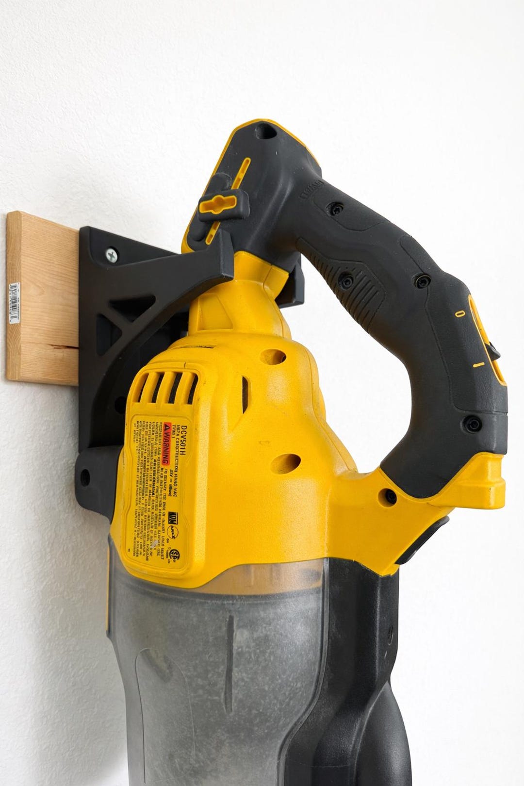 thumbnail image 2 of Wall Bracket For Dewalt Stick Vacuum(DCV501HB), Wall Mount Holder For Dewalt Cordless Stick Vacuum, Accessories For Dewalt Vacuum, Vacuum & Dust Collector Accessories - Canada 2 of 13