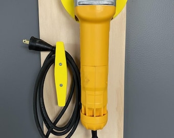DeWalt Angle Grinder Wall Mount | 3D Printed Tool Storage with Cable Organizer