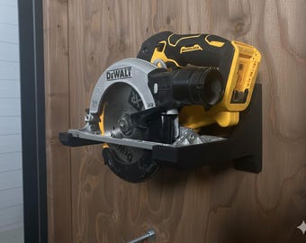 Sierra circular DeWalt 20 V/60 V Max para montaje en pared: organización resistente
