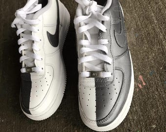 Split Nke Air Force 1 personalizado de cualquier color