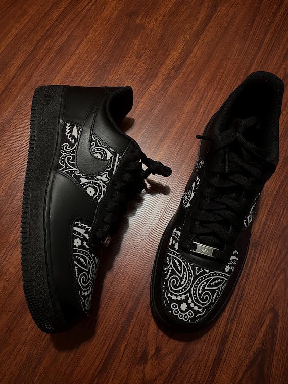 all black bandana air force 1