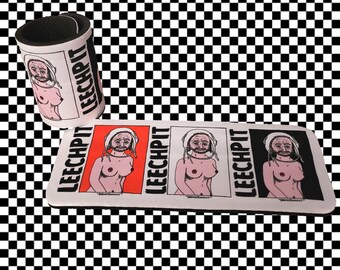 Leechpit "Breastronaut" Beer Hugger / Slap Bracelet