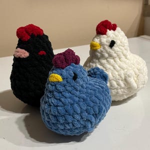 Stardew Valley Huhn Amigurumi gehäkelt