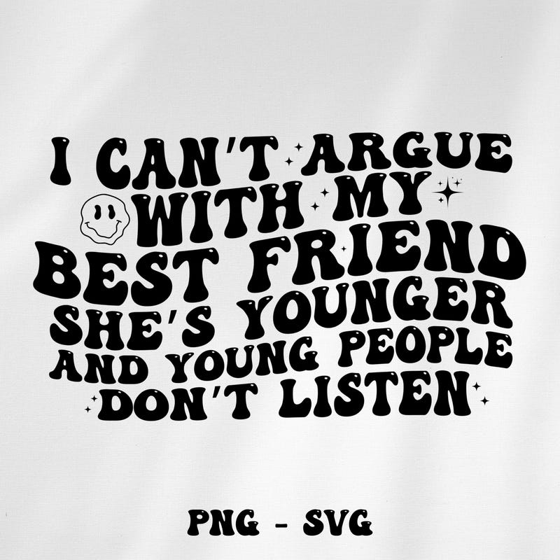Younger Best Friend - Etsy