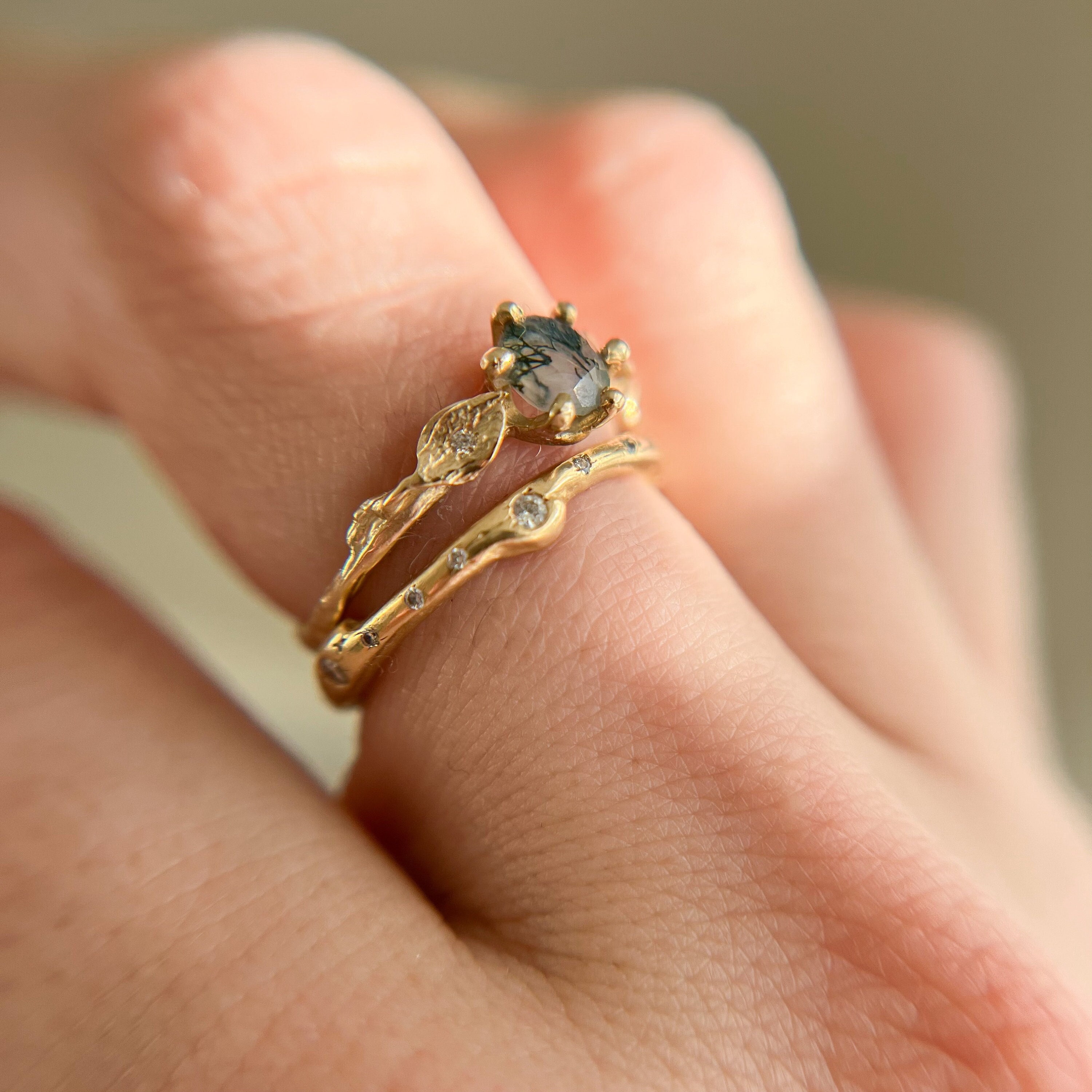 Non gold shop wedding bands