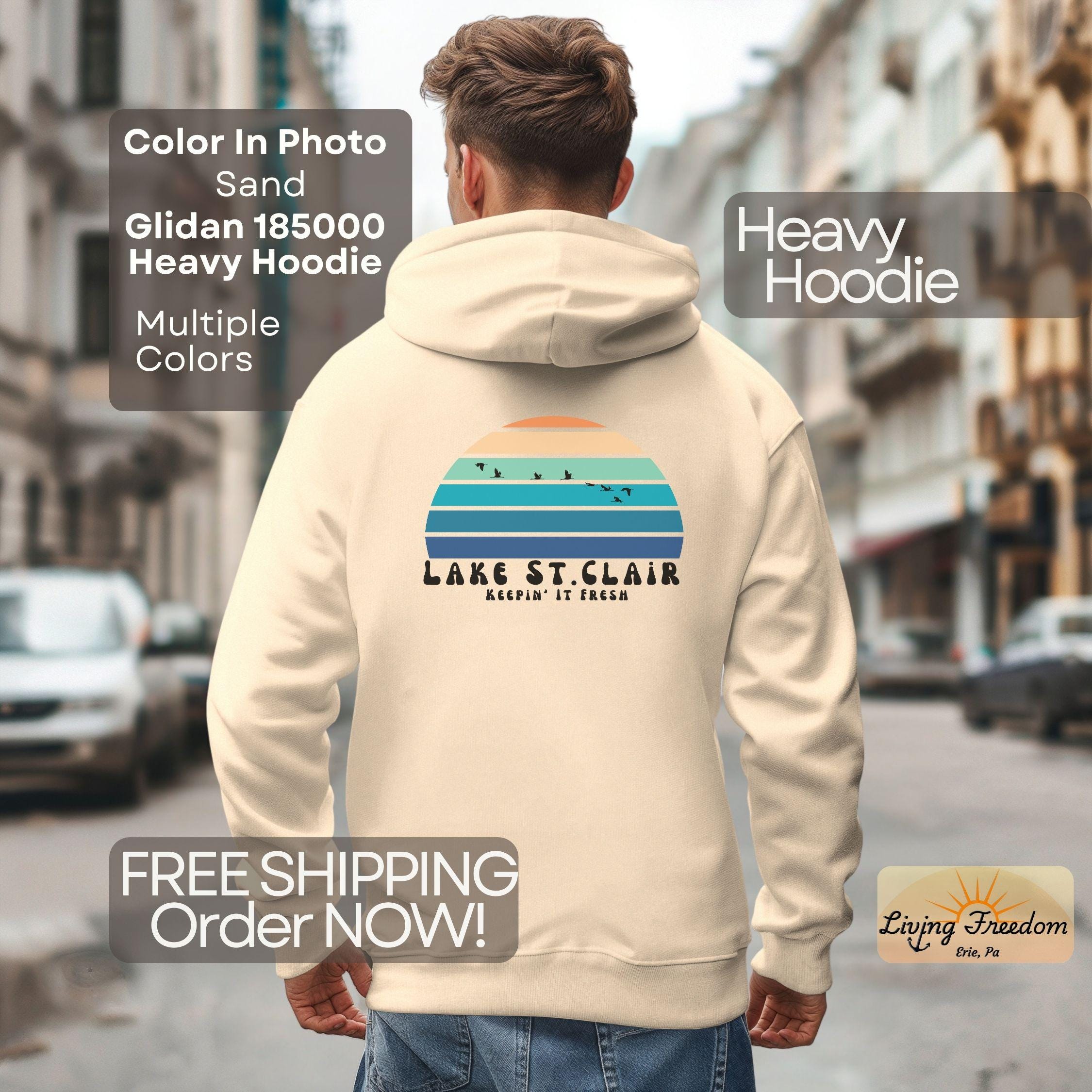 Clear Lake CA by Classic Boater Gildan Heavyweight Pullover Fleece Sweatshirt Clear Lake CA by Classic Boater Gildan Heavyweight Pullover Fleece Sweatshirt