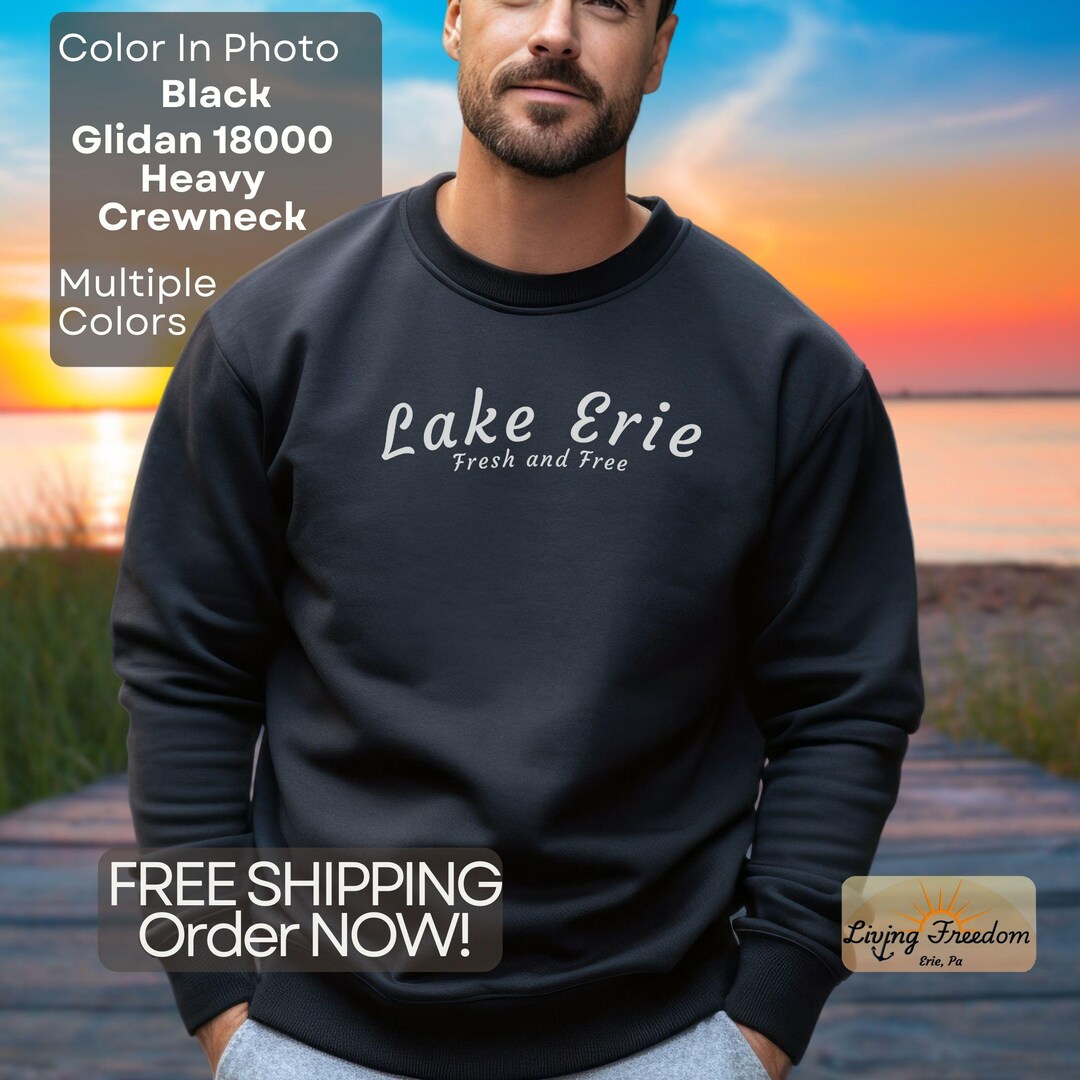 Lake Erie Crewneck Sweatshirt