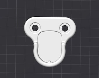 2X IKEA PAX Wardrobe Rail Brackets & Screws.