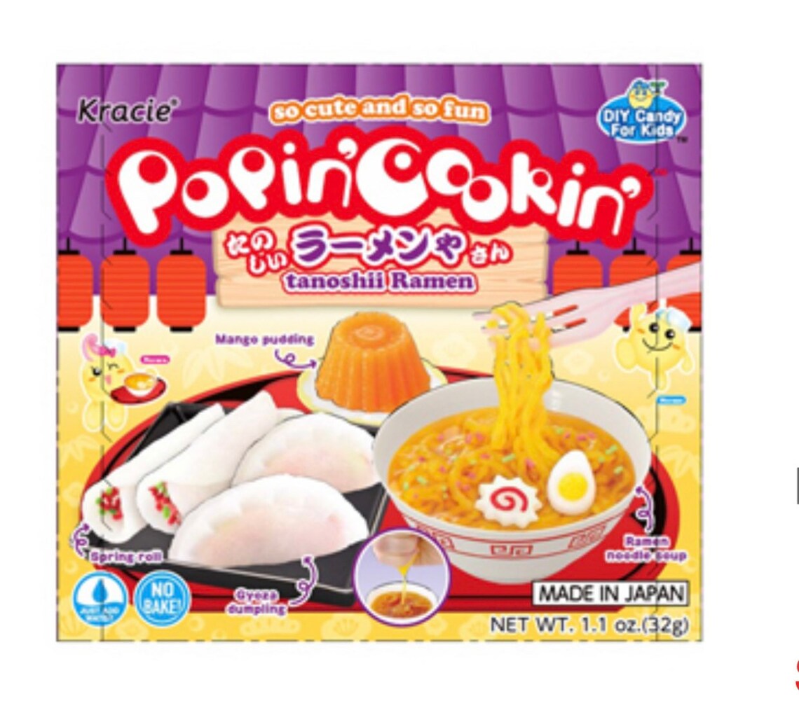 Popin Cookin DIY Japanese Candy Kit Gummy Soft Candy Etsy