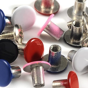Metal Rivets, Chicago Screws, Leathercraft Supplies, DIY Craft Supplies