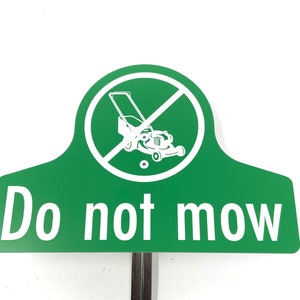 Do Now Mow Garden Markers, Outdoor Signs, Garden Sign, Gardening Gifts