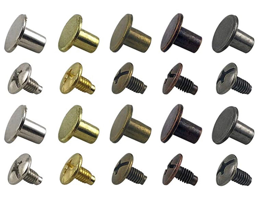 Screw Rivets, DIY Craft Supplies, Chicago Screws - Etsy