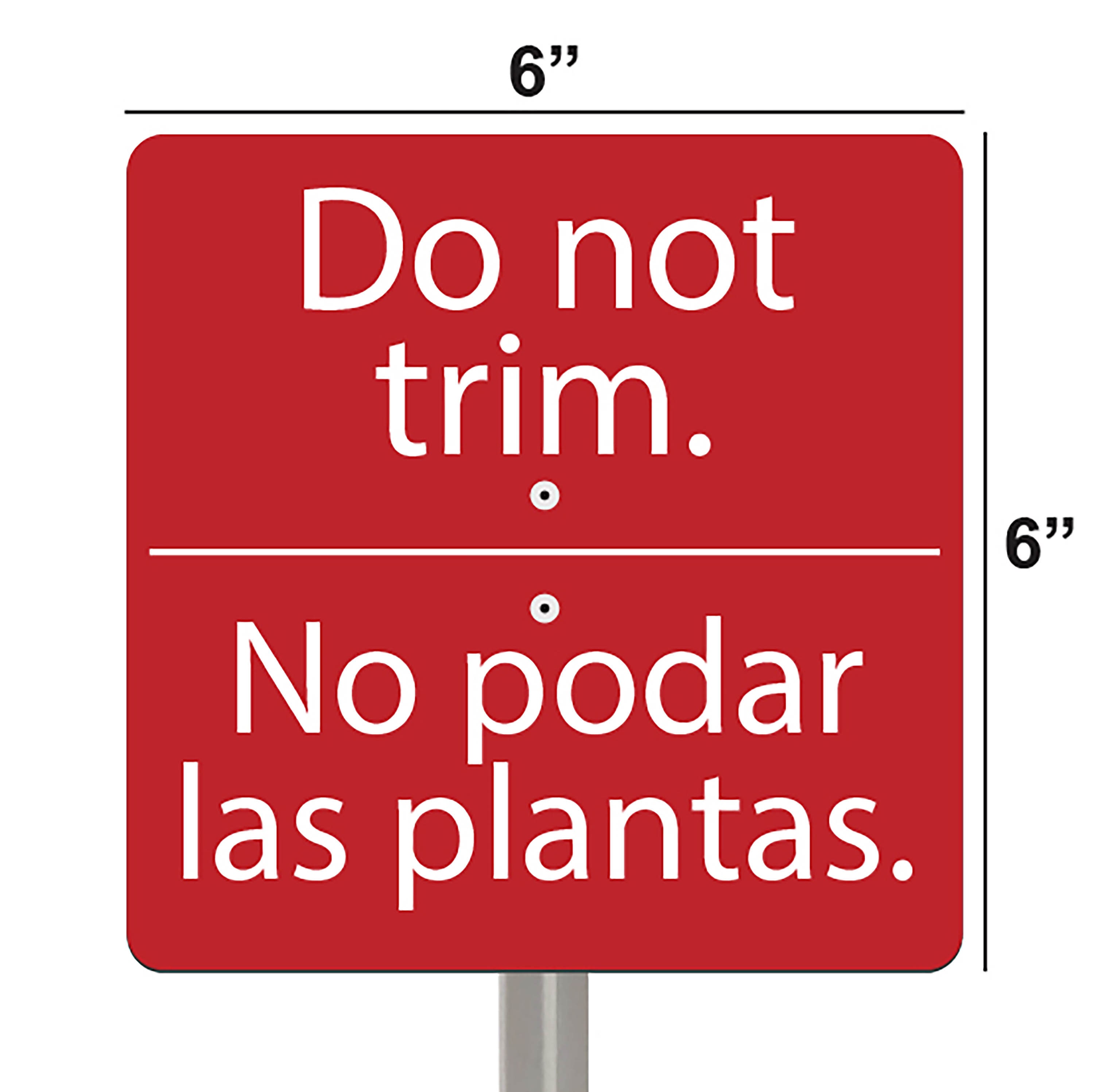Do Not Trim, Outdoor Signs, Gardening Gift - Etsy