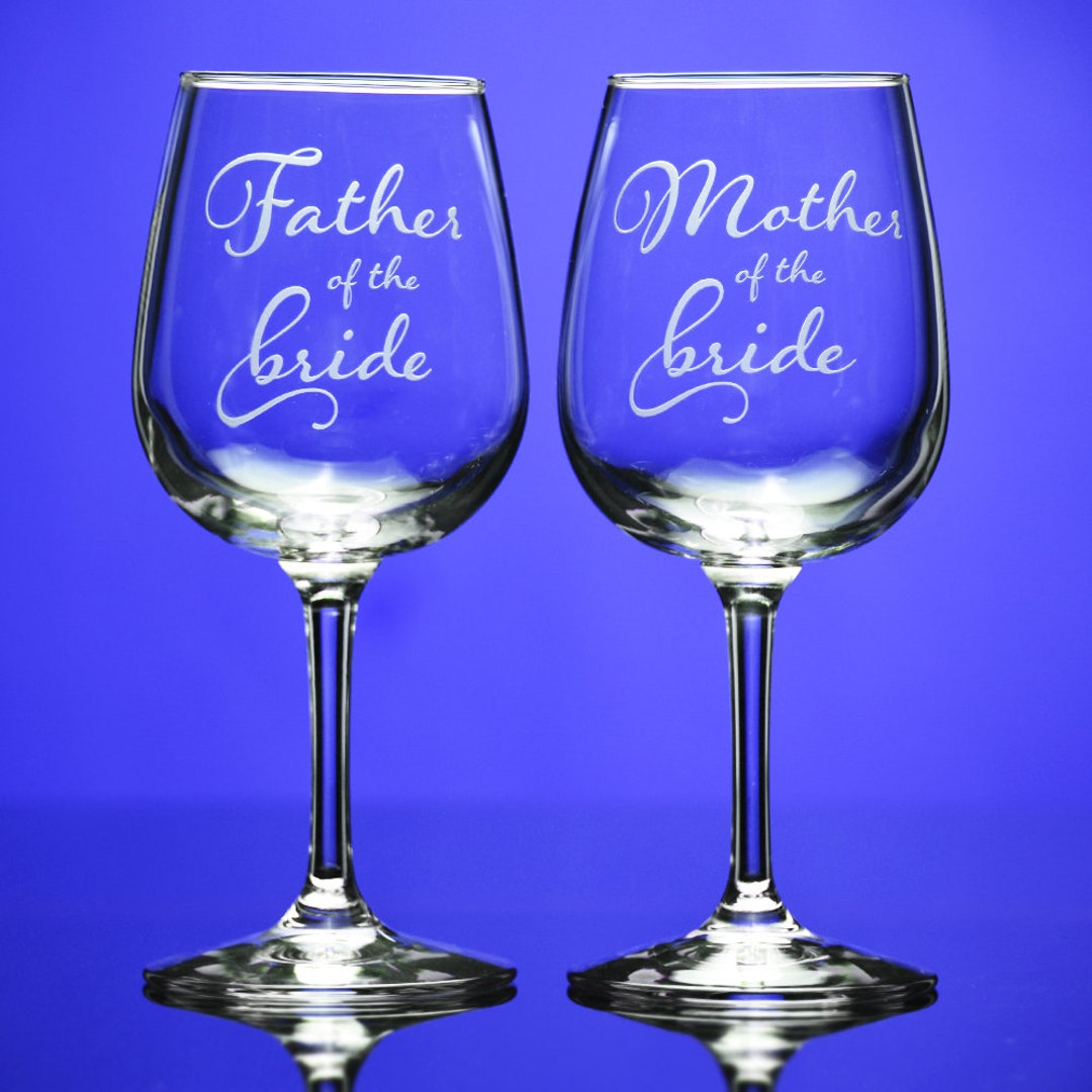 Wedding Glasses Engraved Wine Glasses Wedding Gift for Etsy