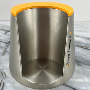 Vintage Veuve Clicquot Champagne Bucket: Royal Selangor Pewter Bar Decor