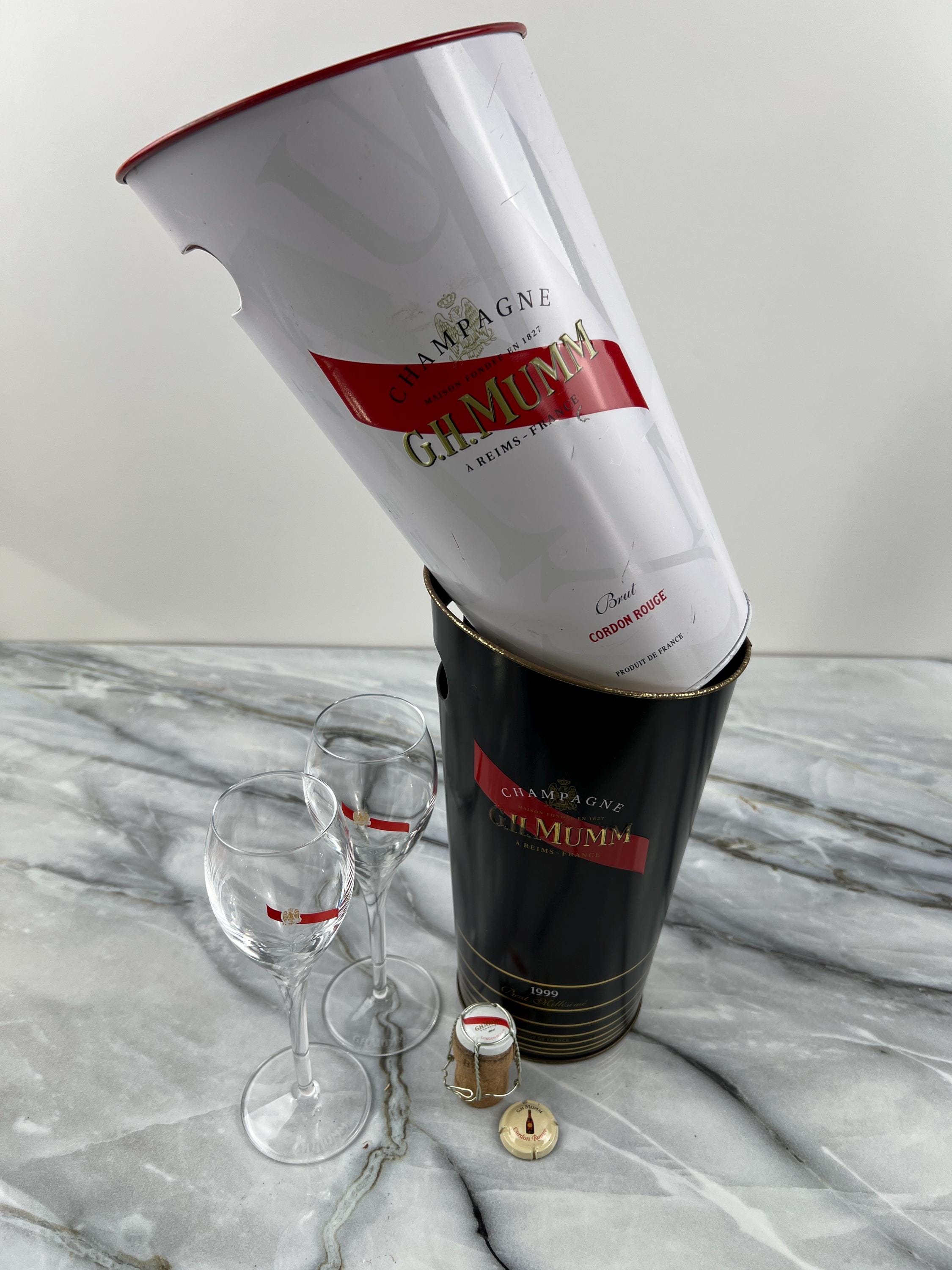 Seau à Champagne MUMM – édition Limitée – Design Patrick Jouin – Occasion Propre