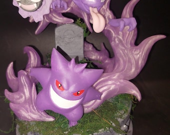Estatua de evolución de Gengar