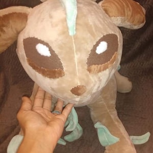Leafeon plush lifesize