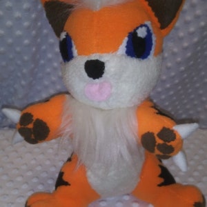 Baby growlithe plush 100% handmade