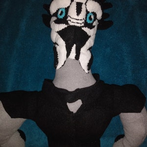 Turian de pelúcia de efeito de massa