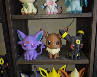 Figuras de Eeveelution de 6 pulgadas