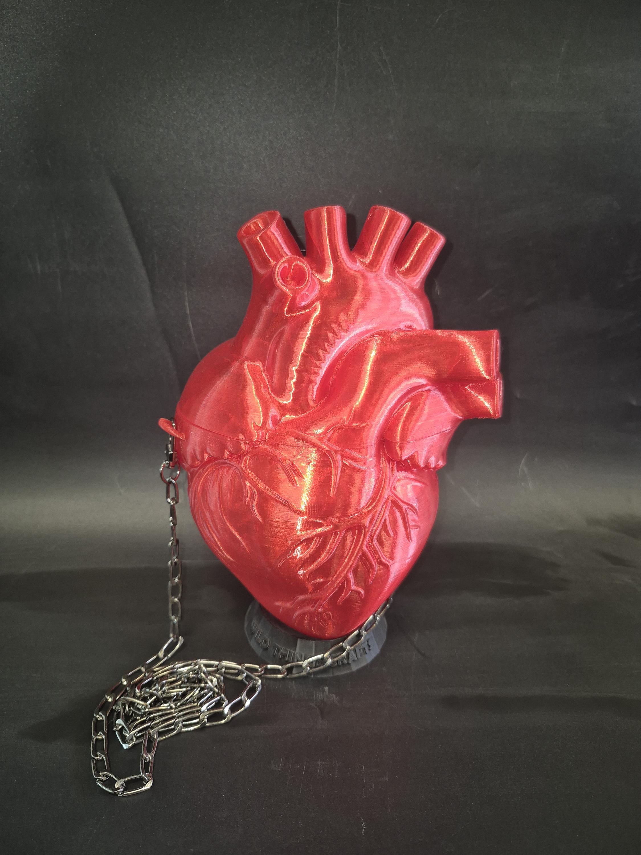 Anatomically Accurate Heart Clutch Purse - Etsy