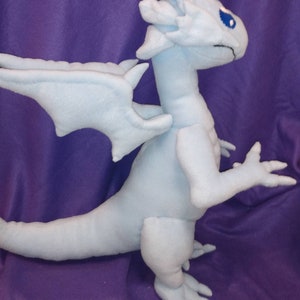 Blue eyes white dragon plush - Etsy 日本