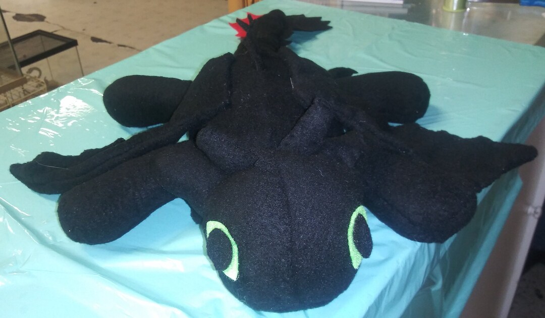 Toothless Plush Handmade - Etsy