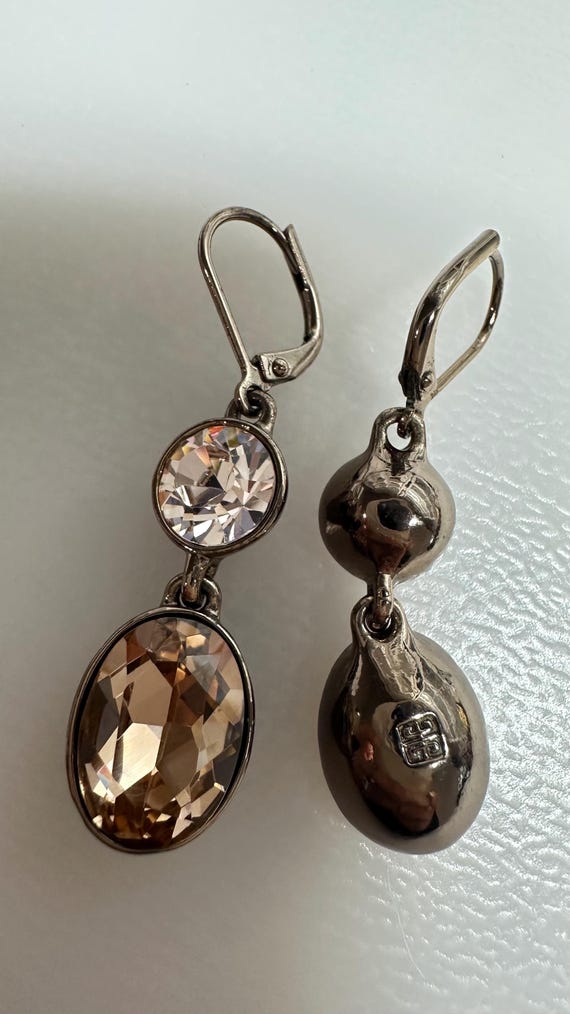 Givenchy Crystal Drop Earring - image 3