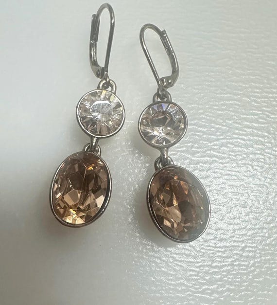 Givenchy Crystal Drop Earring - image 1