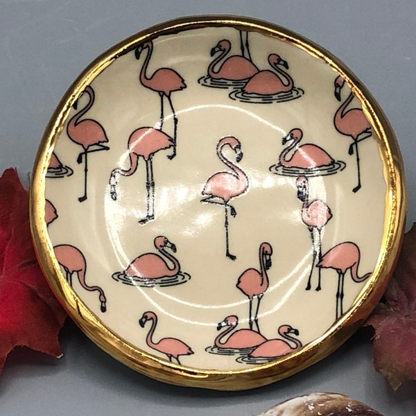Flamingo Ring Etsy