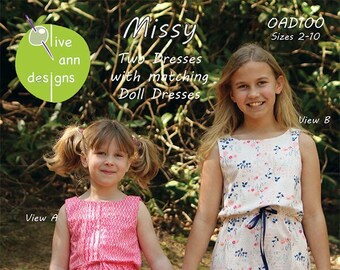 Missy Dress Pattern by Olive Ann Designs