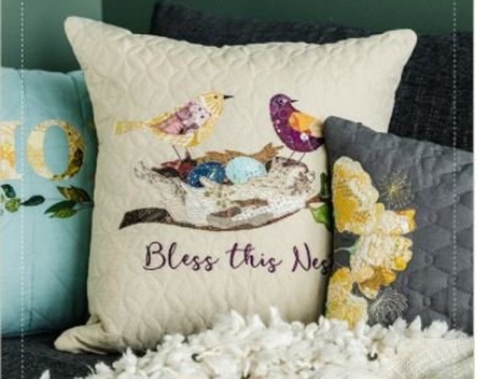 Kimberbell Emma's Collage Pillows Embroidery CD Etsy