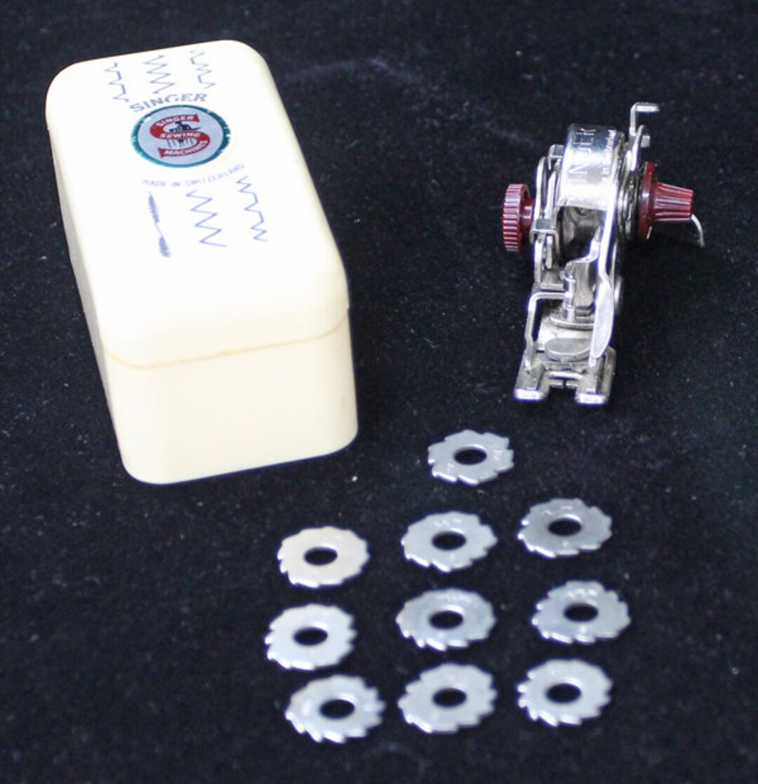 Vintage Singer Swiss Zig Zag Attachment Etsy