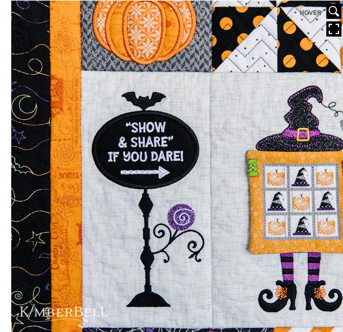 Kimberbell Candy Corn Quilt Shoppe Machine Embroidery CD Etsy