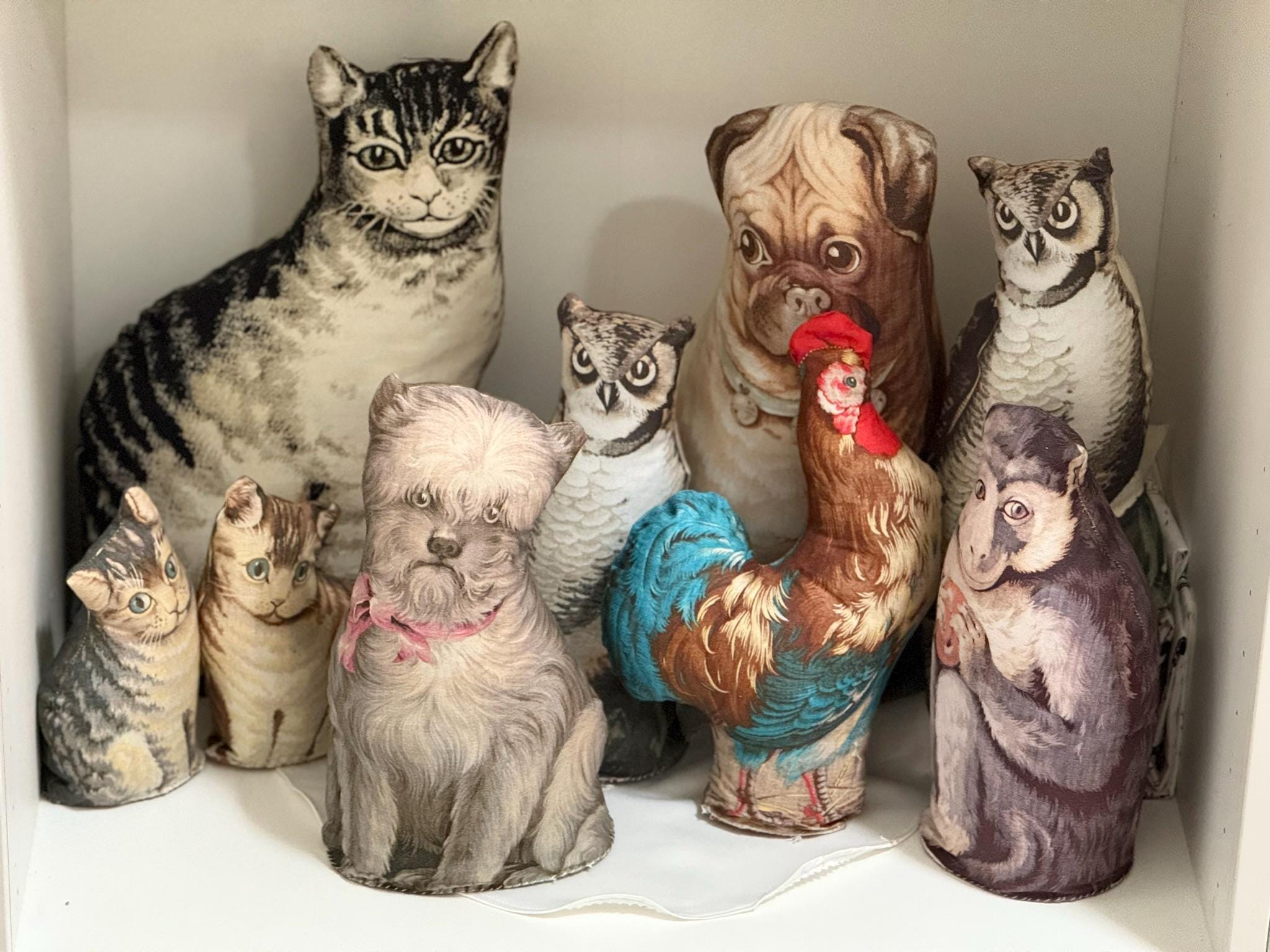 キャットフード araki Arnold Printworks Reproduction Project Panels - Variety of Animals