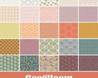 Art Gallery Geobloom by Sewcial Bee Collective!- FQ Bundle of 7