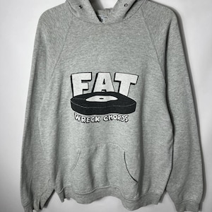 Fat Wreck Chords L スウェット Fat Wreck Chords Hoodie - Etsy