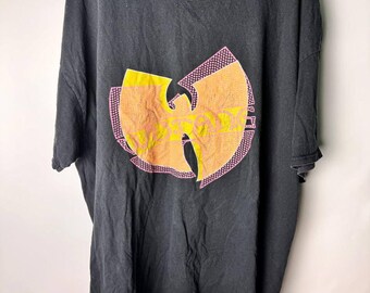 Vintage streetwear Y2K sportswear Wu Tang T-shirt sz XXXL