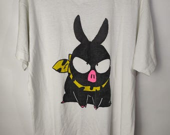 デッドストック ヴィンテージ らんま1/2 豚Pちゃん ロゴ グラフィック