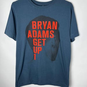 Vintage streetwear band tour Bryan Adams T-shirt
