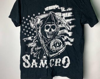 サムクロさん専用ページ SON OF ANARCHY SAMCRO EMBROIDERED IRON ON SOA BIKER PATCH