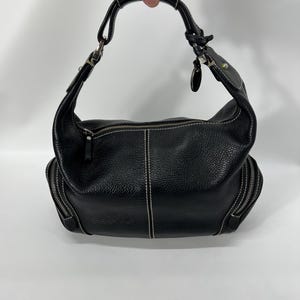 TOD'S トッズ【美品】ベルトバックル レザーショルダーバッグ ビンテージ TOD'S トッズ【美品】ベルトバックル レザーショルダーバッグ