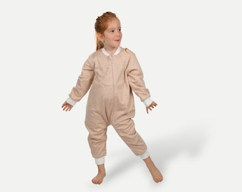Saco de dormir para bebés de 1 a 5 años: saco de dormir suave y cómodo para niños pequeños para todas las estaciones