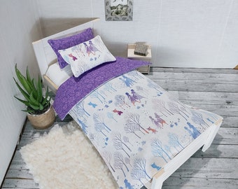 Frozen Reversible Bedding for 12in Dolls