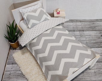 Reversible Bedding for 12in Dolls