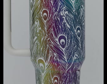 Pauwenveer Rainbow Plated 40oz beker