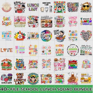40+ File PNG school lunch squad bundle, Cafeteria Squad Workers Png, Funny Cafeteria Workers Png, Teacher Life Png, Cafeteria Lunch Lady Png