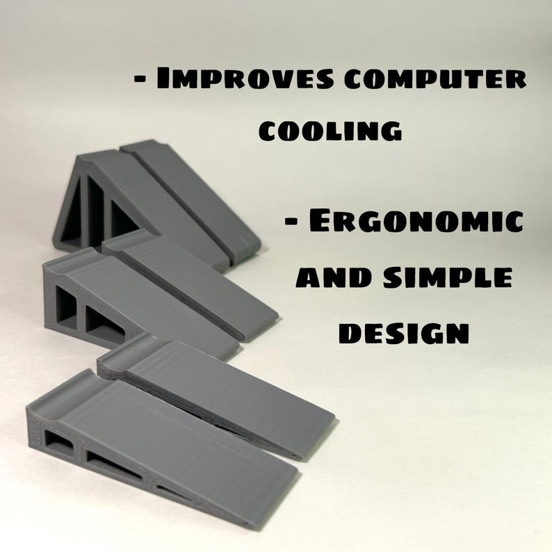 Computer Risers Cute Laptop Riser Stand - 3D Print - Etsy