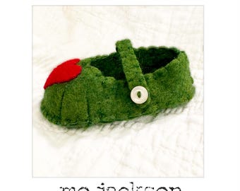 Handgemaakte Mary Jane-schoenen | Wolvilt